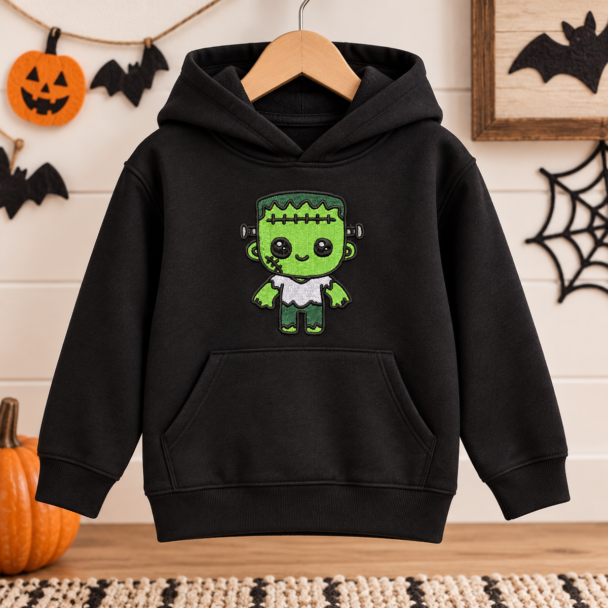 Kawaii Frankenstein Embroidery Design File | Digital Download | 6 Sizes & 7 Formats Included Threaded Dreams