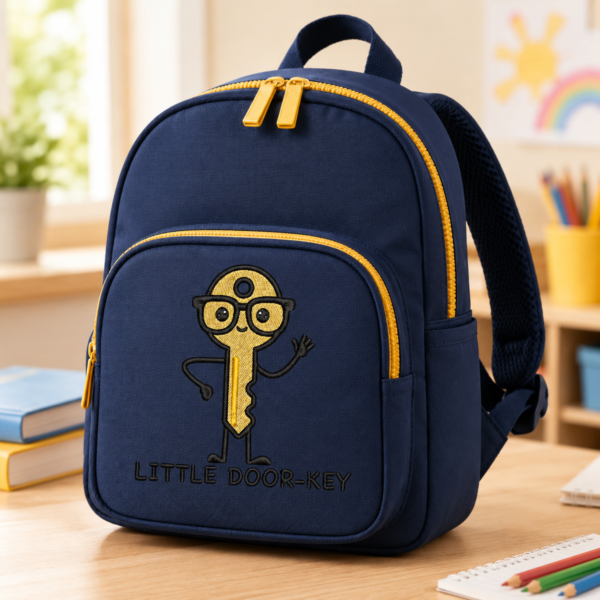Little Door-Key Embroidery Design File | Digital Download | 6 Sizes & 7 Formats Included Threaded Dreams