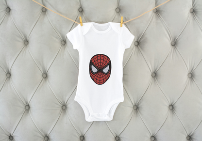 Spiderman Face Embroidery Design File | Digital Download | 6 Sizes & 7 Formats Included Threaded Dreams