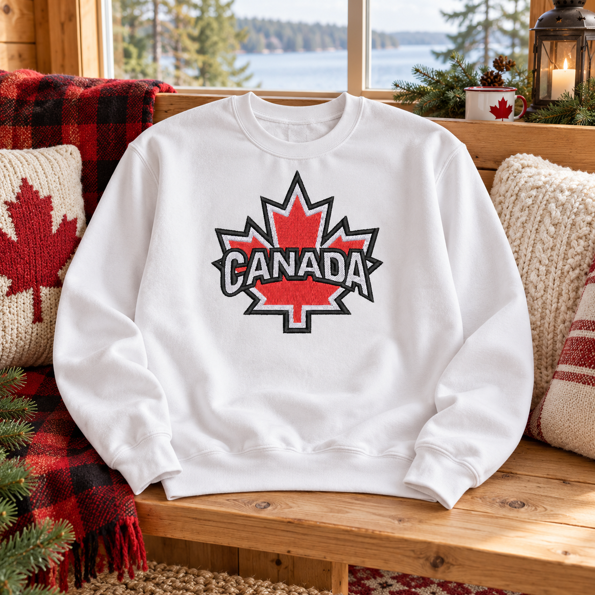 Canada Leaf Embroidery Design File | Digital Download | 6 Sizes & 7 Formats Included Threaded Dreams