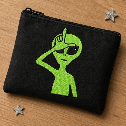 Alien Embroidery Design File | Digital Download | 6 Sizes & 7 Formats Included Threaded Dreams