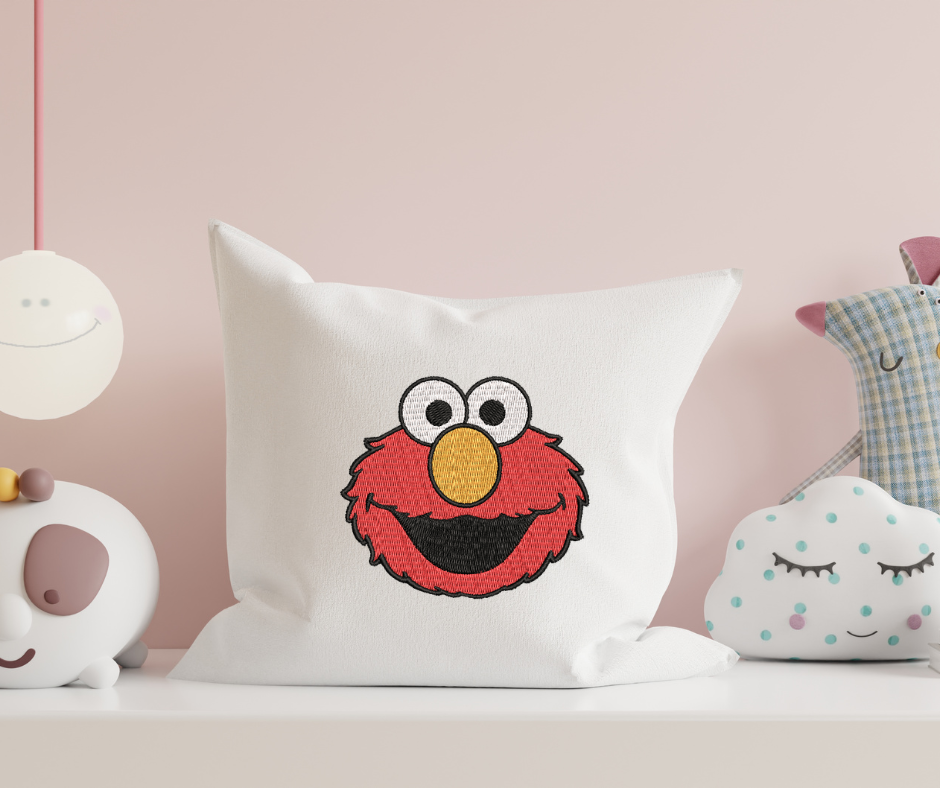 Elmo Sesame Street Embroidery Design File | Digital Download | 6 Sizes & 7 Formats Included Threaded Dreams