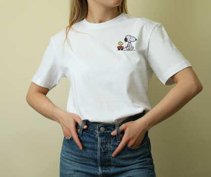 Snoopy Woodstock Wagon Embroidery Design File | Digital Download | 6 Sizes & 7 Formats Included Threaded Dreams