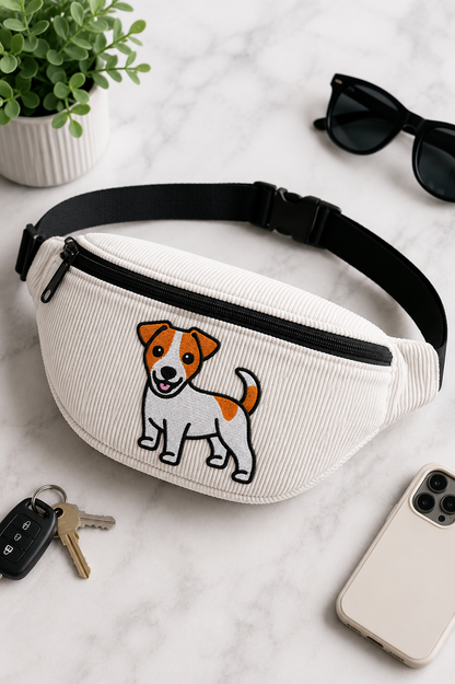 Jack Russell Embroidery Design File | Digital Download | 6 Sizes & 7 Formats Included Threaded Dreams