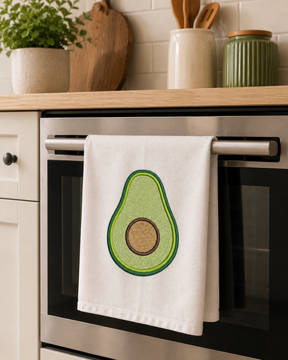 Avocado Embroidery Design File | Digital Download | 6 Sizes & 7 Formats Included Threaded Dreams