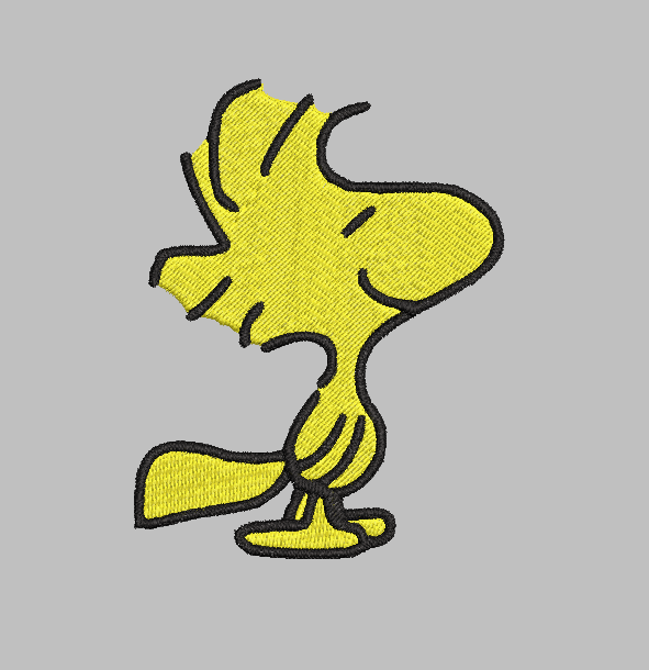 Woodstock Snoopy Embroidery Design File | Digital Download | 6 Sizes & 7 Formats Included Threaded Dreams