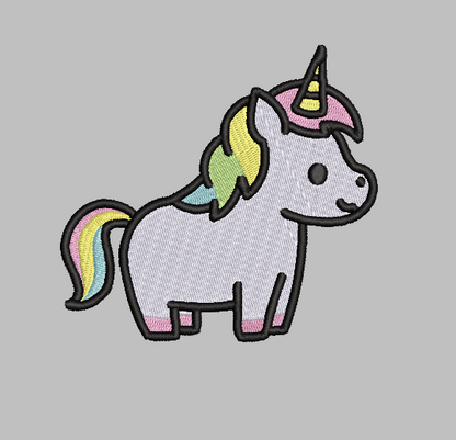 Unicorn Embroidery Design File | Digital Download | 6 Sizes & 7 Formats Included Threaded Dreams