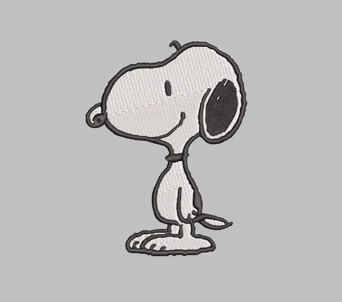 Snoopy Embroidery Design File | Digital Download | 6 Sizes & 7 Formats Included Threaded Dreams
