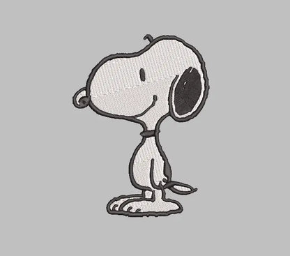 Snoopy Embroidery Design File | Digital Download | 6 Sizes & 7 Formats Included Threaded Dreams