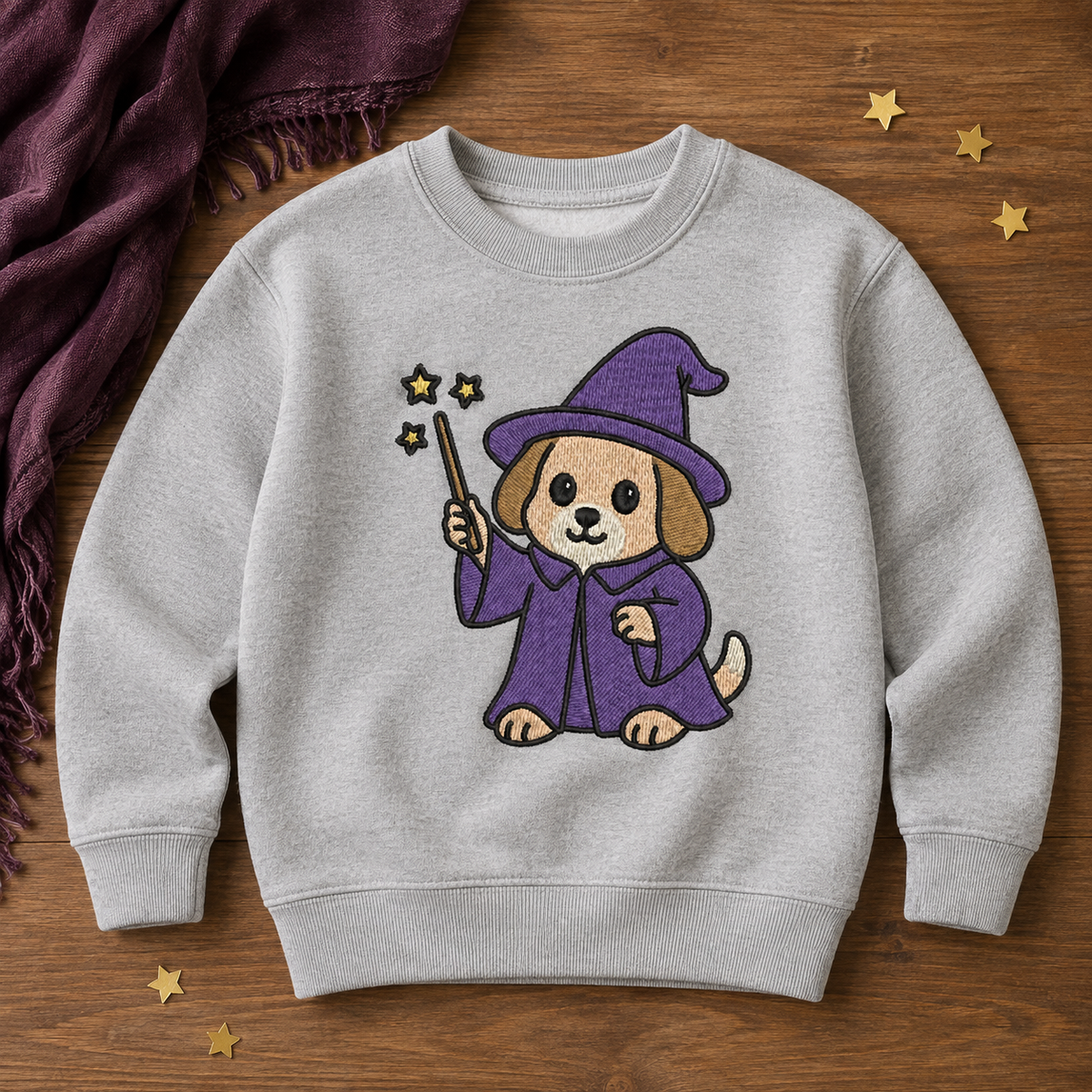 Wizard Animals Machine Embroidery Bundle, 5 Magical Animal Designs, 5 Designs, 6 Sizes & 7 Formats Threaded Dreams