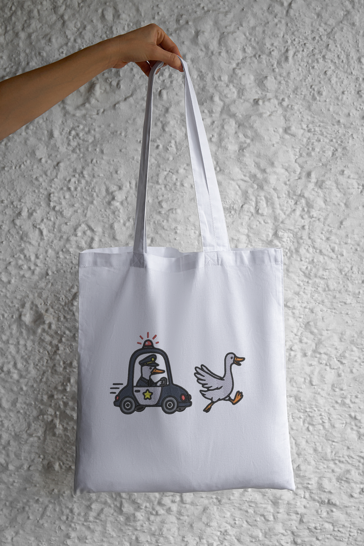 Silly Goose On The Loose Embroidery Design File | Digital Download | 6 Sizes & 7 Formats Included Threaded Dreams