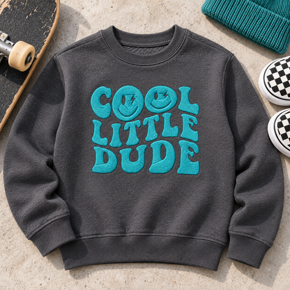 Cool Little Dude Embroidery Design File | Digital Download | 6 Sizes & 7 Formats Included Threaded Dreams