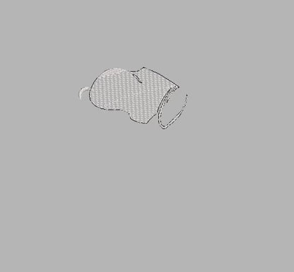 Snoopy Christmas Embroidery Design File | Digital Download | 6 Sizes & 7 Formats Included