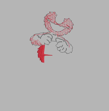 Elmo Blocks Sesame Street Embroidery Design File | Digital Download | 6 Sizes & 7 Formats Included